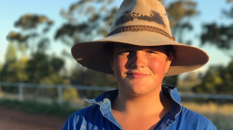 Regional student of an Australian boarding school